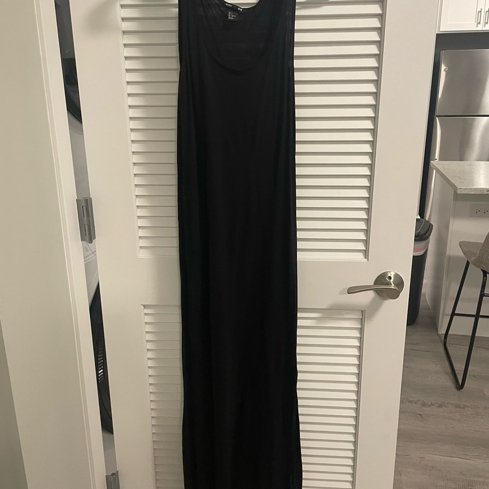 Black long dress